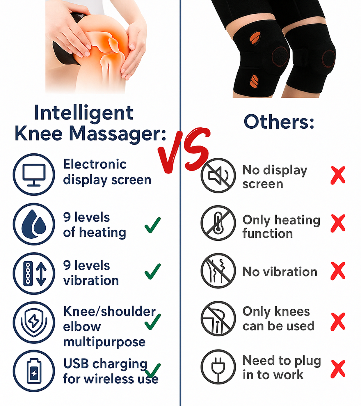 Knee Relaxation Massager